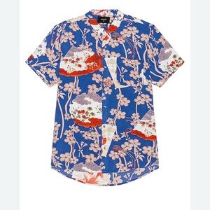 Bon Goldfish Shirt in Sea Blue
ROLLA'S